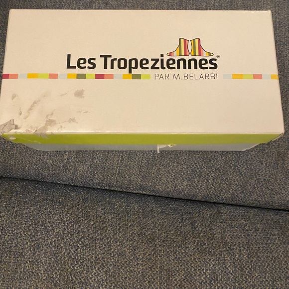 Les Tropéziennes,Womens UK 6.5 EU 41,Monagold Yellow Leather,Flat Summer Sandals - Picture 5 of 6